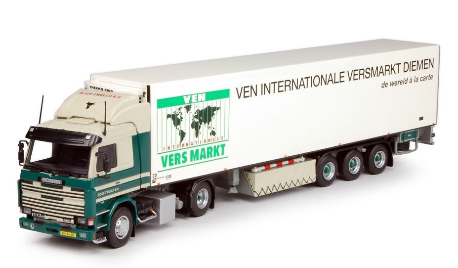 Scania 113M + trailer frigorifico Ven Versmarkt Tekno 65098 escala 1/50 