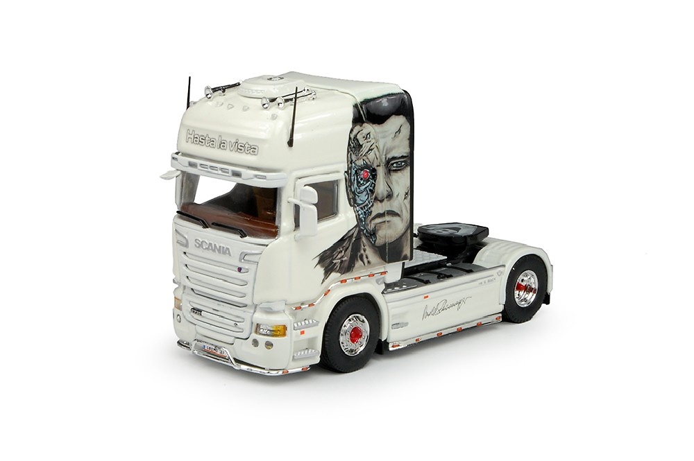 Scania R-Topline Arnold Schwarzenegger Tekno 69012 Masstab 1/50 