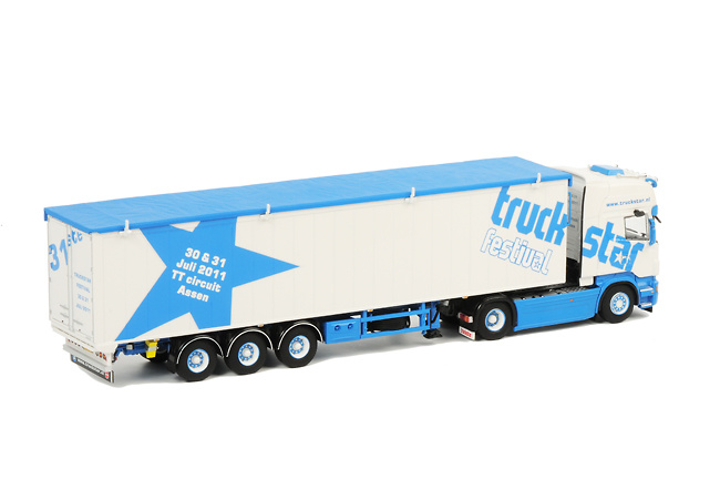 Scania R Topline Cargo Floor Trailer Truckstar 2011, Wsi Models 1029 