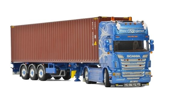 Scania R Topline - transporte contenedor - Trans Gernad Wsi Models 