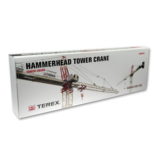 Terex Hammerhead grua torre Conrad 2010-07 escala 1/87 