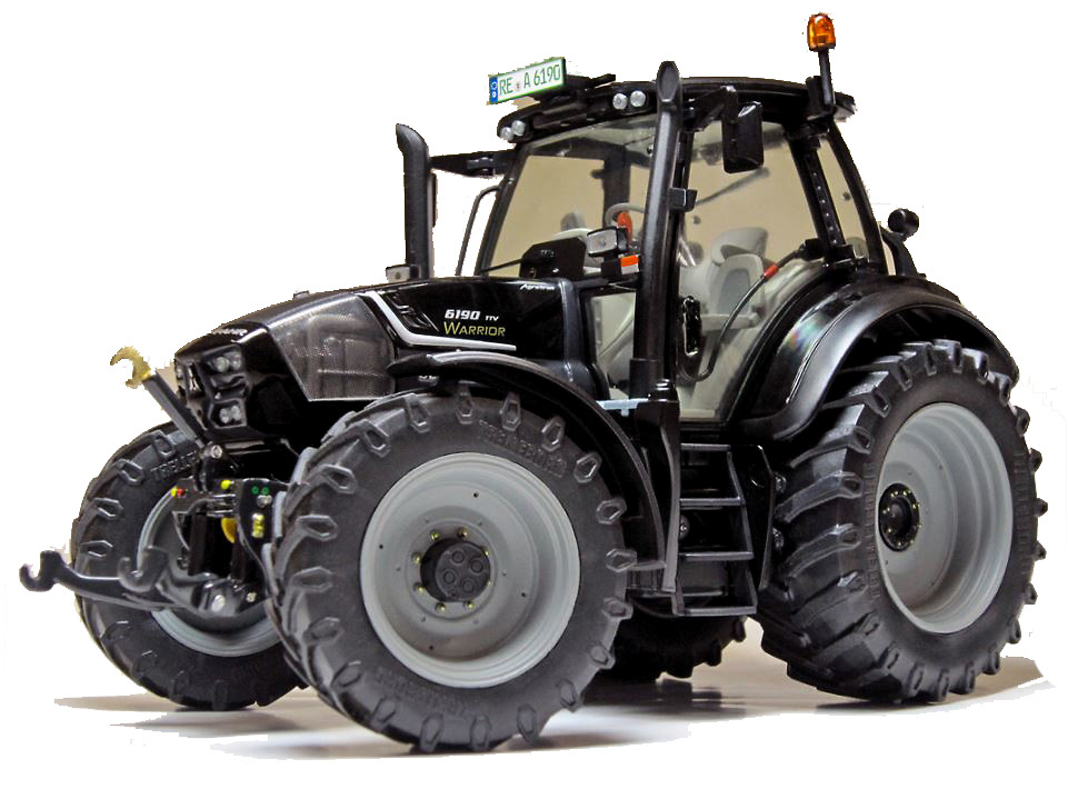 Tractor Deutz-Fahr Agrotron 6190 TTV Warrior Weise Toys 2037 escala 1/32 