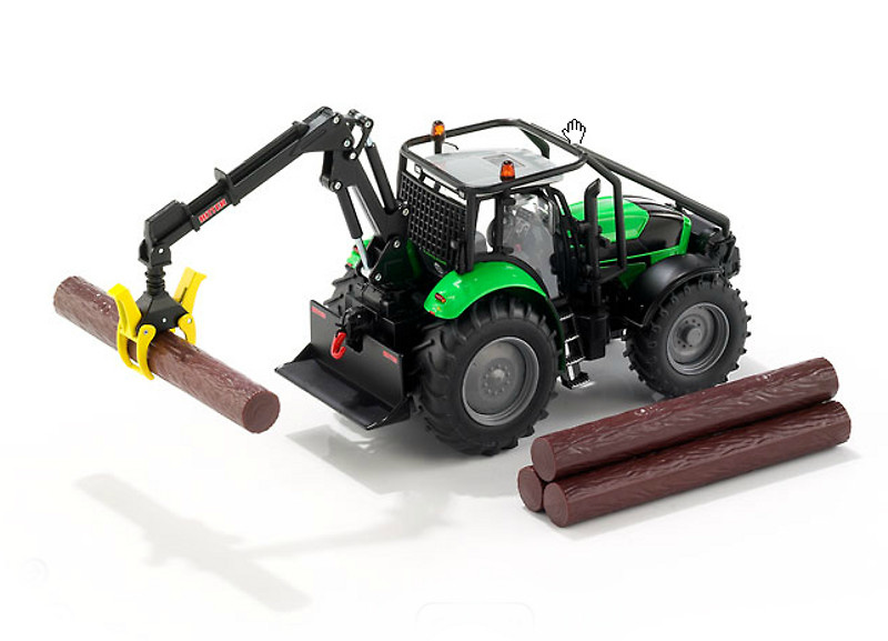Traktor Deutz-Fahr Agrotron X720, Siku 1/32 3657 