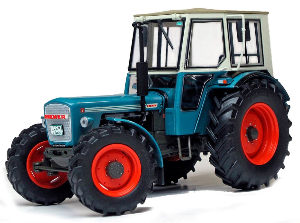 Traktor Eicher mit Verdeck Wotan Weise Toys 1060 Masstab 1/32 