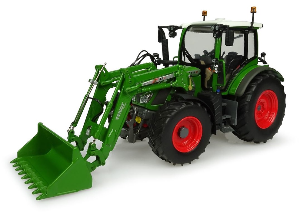 Traktor Fendt 516 Vario mit Schaufel Universal Hobbies 4981 Masstab 1/32 