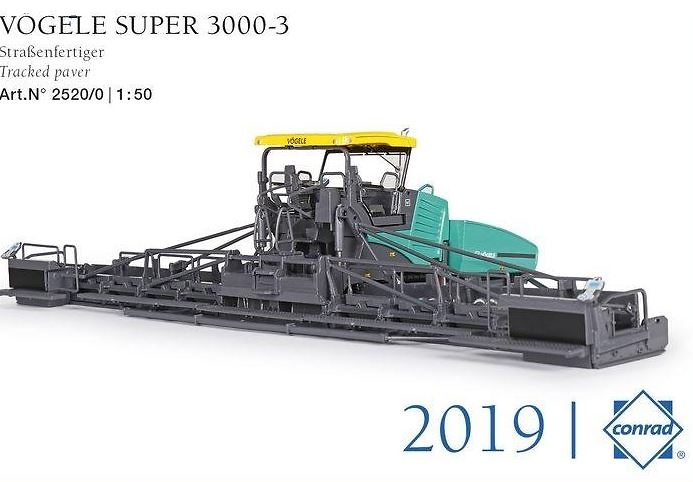 Voegele Super 3000-3 asfaltadora Conrad Modelle 2520/0 