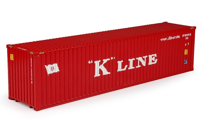 container 40 ft Tekno K-Line 68920 escala 1/50 