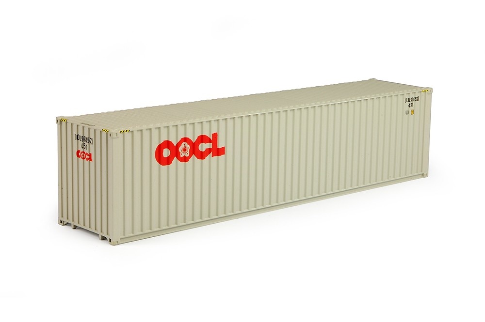 container 40 ft Tekno oocl 70481 escala 1/50 