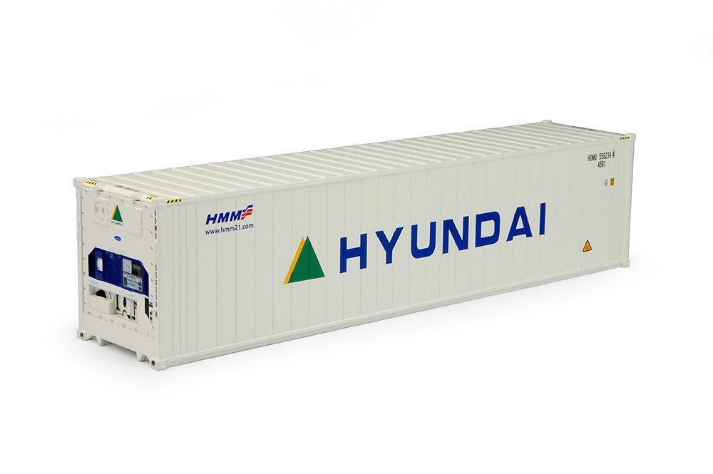 contenedor frigo 40 pies Hyundai Tekno 70485 escala 1/50 