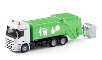 Camion de basura Mercedes - Faun Variopress Verde Siku 2938 escala 1/50