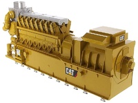 Caterpillar CG260-16 Gas Engine Generator Diecast Masters escala 1/25