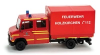 Mercedes-Benz Vario DoKa P/P "Feuerwehr Holzkirchen" Herpa 049085 Masstab 1/87