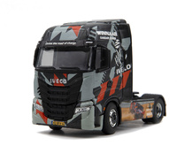 Miniatura camion Iveco S-Way As High Winnaar Dakar 2023 Wsi Models 04-2192 escala 1/50