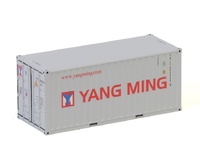Miniatura contenedor maritimo 20 pies Yang Ming Wsi Models 04-2086 escala 1/50