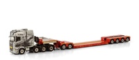 Scania S Highline  + trailer Nooteboom EURO-PX 2+4 Esser Schwertransport Wsi Models 3681 escala 1/50
