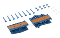 Scheuerle Inter Combi Turntable set azul Wsi Models B.V. 04-2179 escala 1/50