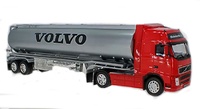 Volvo FH12 + Tankauflieger Welly 32632 Maßstab 1/32